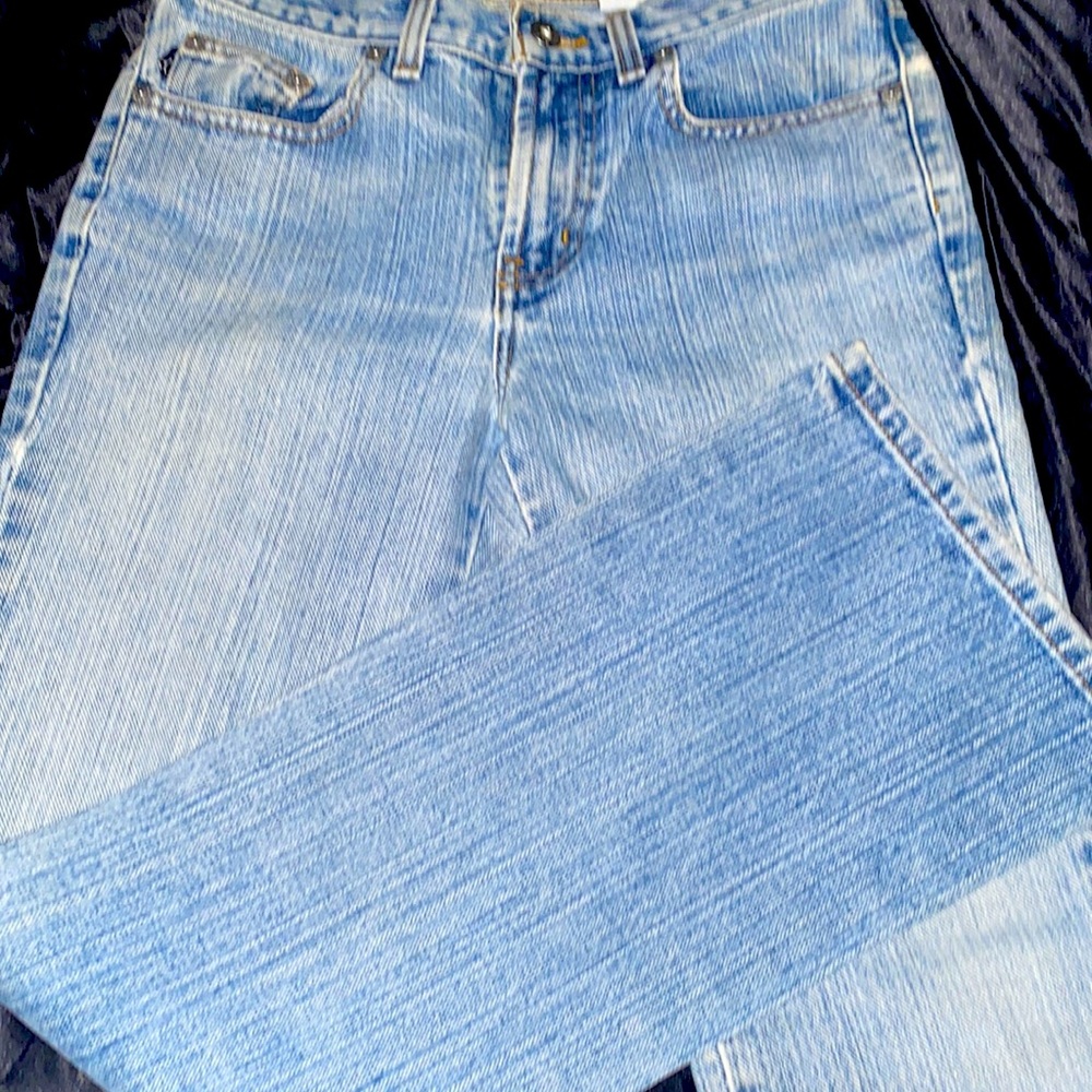 Vintage express size 1/2 low waist jeans. Perfect condition